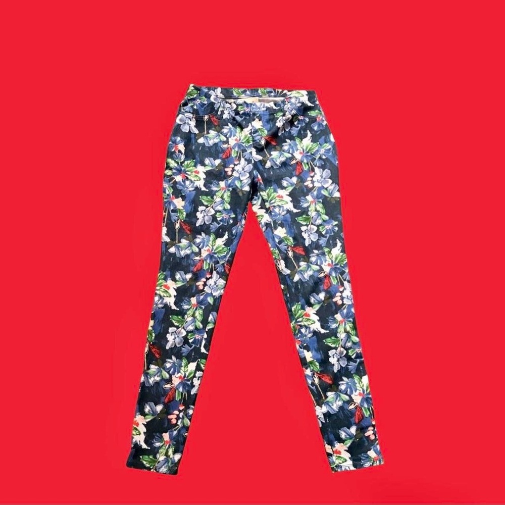 Floral jegging, size 8-10